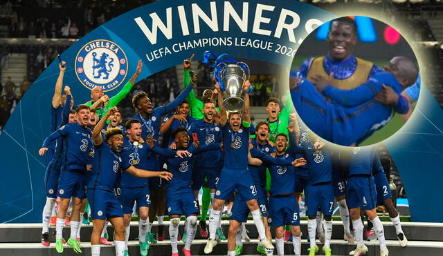 Chelsea superó 1-0 al Manchester City en la final de la Champions League 2020-21 gracias a un tanto de Kai Havertz. Foto: AFP/composición La República