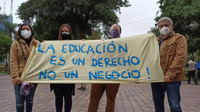 Colectivo aseguró que respaldo a Pedro Castillo "no es un cheque en blanco". Foto: Gianella Aguirre/URPI-LR