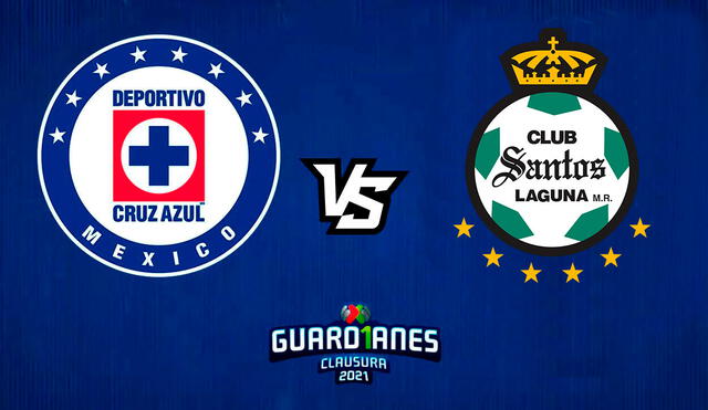 Cruz Azul y Santos Laguna juegan este domingo por la final de vuelta del Torneo Guardianes 2021 de Liga MX. Foto: composición La República