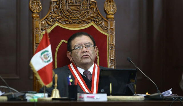 Salas Arenas preside el Jurado Nacional de Elecciones. Foto: La República