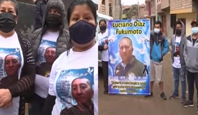 La familia de Luciano Díaz Fukumoto pide que se haga justicia. Foto: captura de Panamericana Televisión