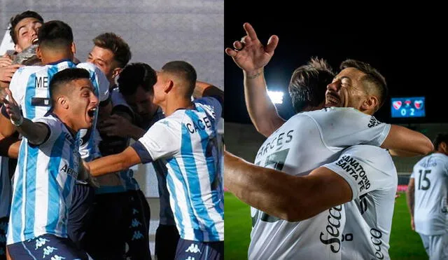Racing y Colón vencieron en semifinales a Boca y a Independiente, respectivamente. Foto: composición/Twitter