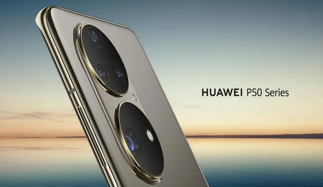 Así lucirá el P50 que todavía no tiene fecha de lanzamiento oficial. Foto: Huawei