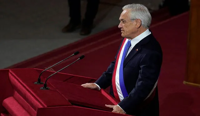 Piñera sorprendió a millones de personas en Chile por sus palabras en su último discurso como jefe de Estado ante el Parlamento. Foto: AFP