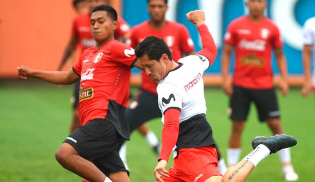 La selección peruana entrenó en Videna antes de jugar con Colombia. Foto: Selección Peruana