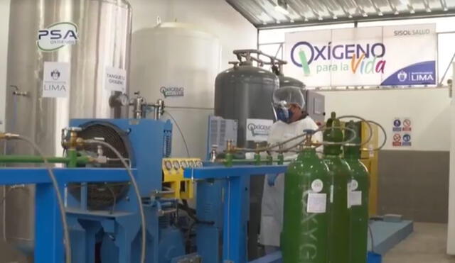 La planta de oxígeno funcionará las 24 horas. Foto: captura de la Municipalidad de Lima