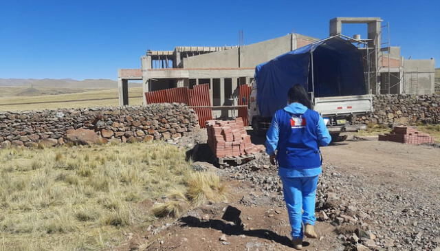 Crematorio de Puno presenta más del 50% de avance hasta el momento. Foto: Defensoría del Pueblo