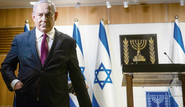 Permanencia. Primer ministro de Israel en la cuerda floja. Foto: AFP
