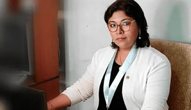 Betssy Chávez, virtual congresista de Perú Libre. Foto: captura de Twitter