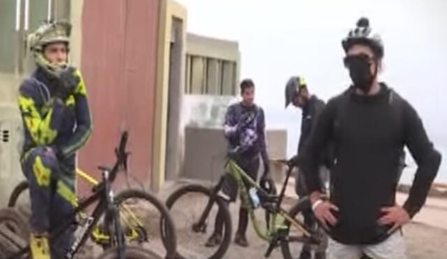 Ciclistas podrán realizar una denuncia de asalto o robo en Morro Solar. Foto: captura de Panamericana Televisión