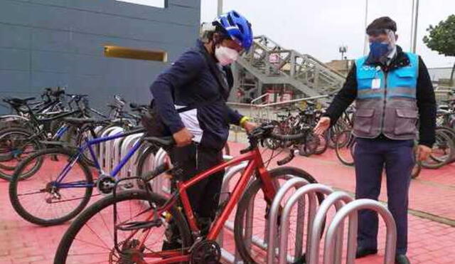 Los biciparqueaderos tendrán herramientas para el mantenimiento de las bicicletas. Foto: ATU