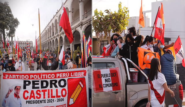 Marchas se desarrollarán a pesar de crítica situación sanitaria en Arequipa. Foto: Oswald Charca/La República