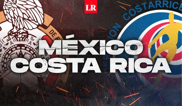 México no pierde contra Costa Rica desde el 2013. Foto: composición de Gerson Cardoso/GLR