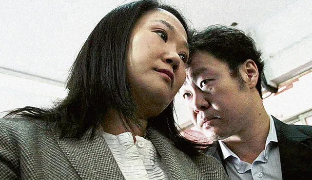 Hermanos y rivales. Keiko y Kenji Fujimori se distanciaron el 2019 en una pugna por el control del partido. El 15 de mayo se reconciliaron para la campaña. Foto: difusión