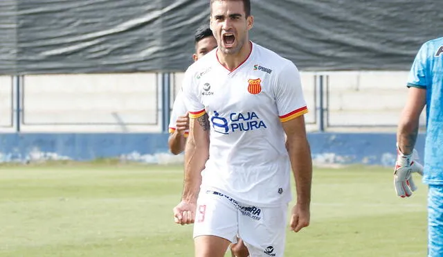 Santiago Pallares marcó el segundo gol de Atlético Grau. Foto: FPF