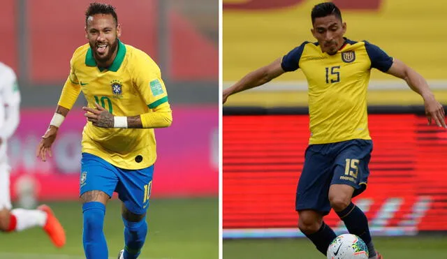 Brasil y Ecuador han ganado sus tres últimos partidos. Foto: composición EFE/AFP