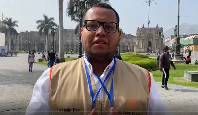 Fernando Paz es director de la Red Mundial de Jóvenes Políticos de Honduras y jefe de la Misión de Observación Electoral de dicho país. Foto: captura/video