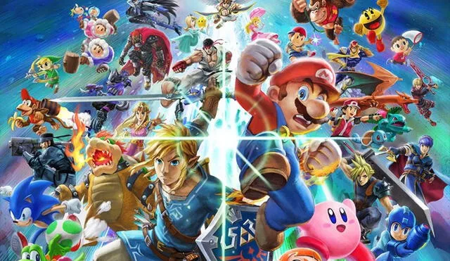 Muy pronto se revelarán los nuevos personajes que llegarán a Super Smash Bros Ultimate. Foto: Nintendo