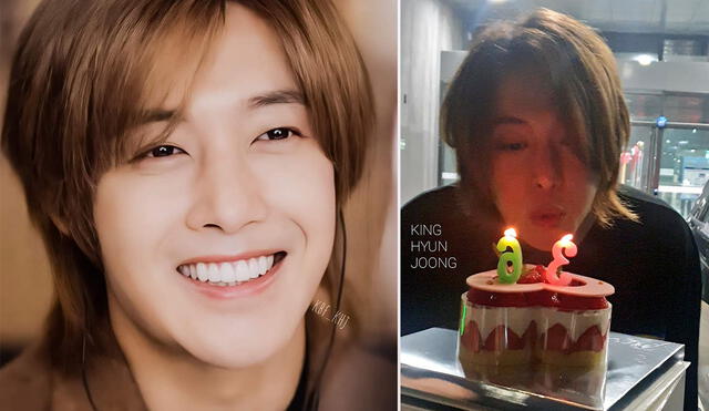 Kim Hyun Joong, cantante, actor y productor, celebró la víspera de su cumpleaños con un concierto virtual. Foto: composición/HENECIA