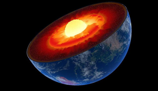 El núcleo interno de la Tierra crece un milímetro por año. Imagen: Argonne National Labs