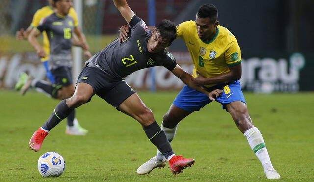 El último Ecuador vs. Brasil acabó con victoria 2-0 para la Verdeamarela. Neymar y Richarlison anotaron los dos tantos del compromiso. Foto: AFP