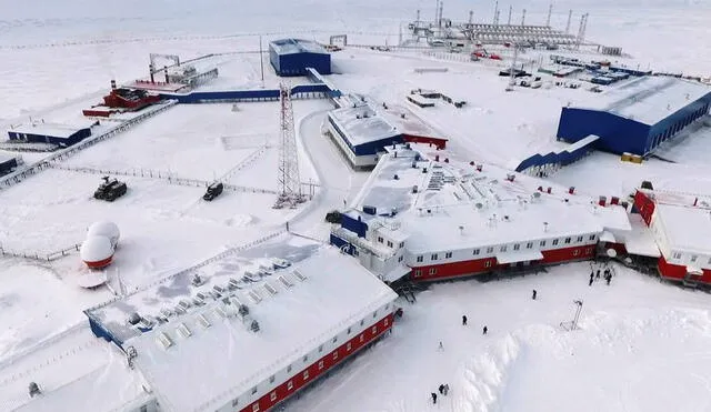 Base militar rusa Trébol del Ártico en la isla Kotelny, en Siberia. VADIM SAVITS. Foto: EFE