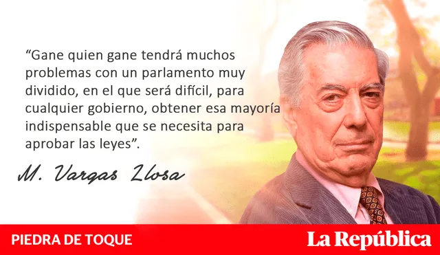 Piedra de toque, por Mario Vargas Llosa.