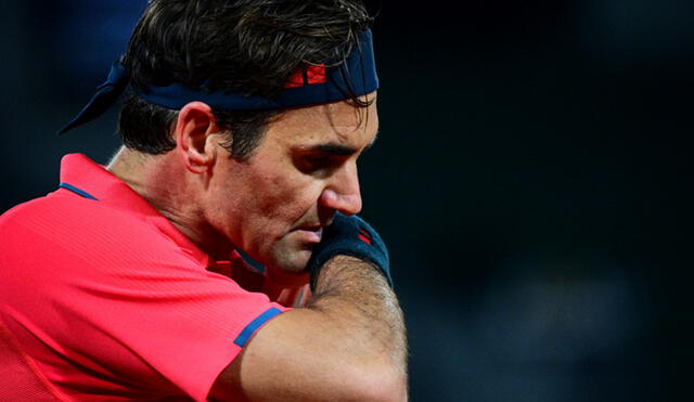 Federer disputó un partido a cuatro sets ante Dominik Kopefer, por tres horas y 35 minutos. Foto: AFP