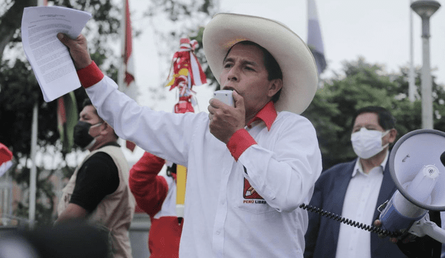 Castillo postula a la presidencia con Perú Libre. Foto: La República