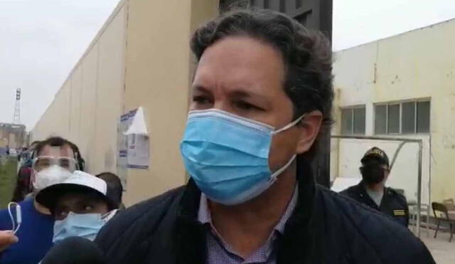 El excandidato presidencial por Somos Perú Daniel Salaverry ejerció su derecho a voto en Trujillo. Foto: captura video