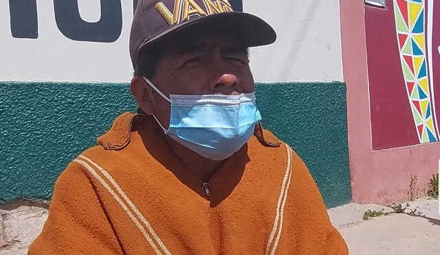 Agraviado llegó a Comisaría de Huamachuco para denunciar secuestro y tortura. Foto: captura video
