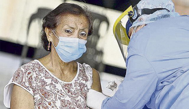 Que no se detenga. La vacunación debe continuar en Perú. Foto: difusión