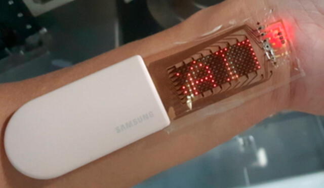 Este dispositivo de Samsung va sobre la arteria radial, zona de la muñeca donde se suele medir el pulso. Foto: Samsung