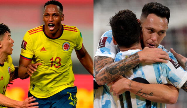 Colombia buscará su segunda victoria consecutiva ante Argentina. Foto: EFE
