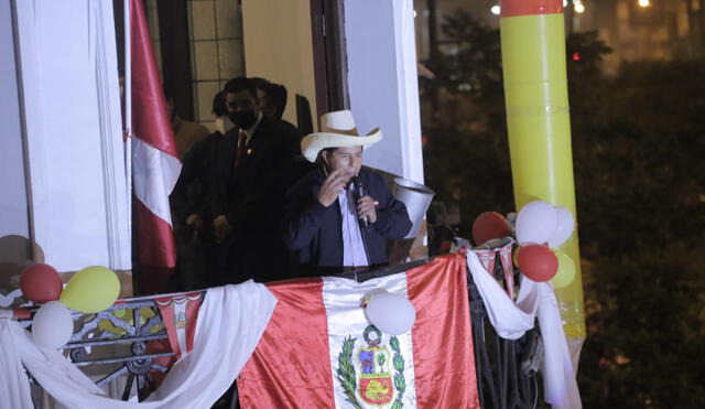 Castillo postula por primera vez a la presidencia de la República. Foto: John Reyes /La República