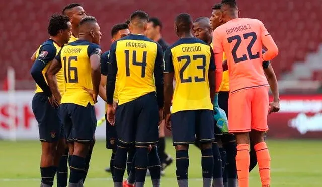 El seleccionado ecuatoriano presentó un caso de coronavirus previo al choque contra Perú por Eliminatorias Qatar 2022. Foto: AFP