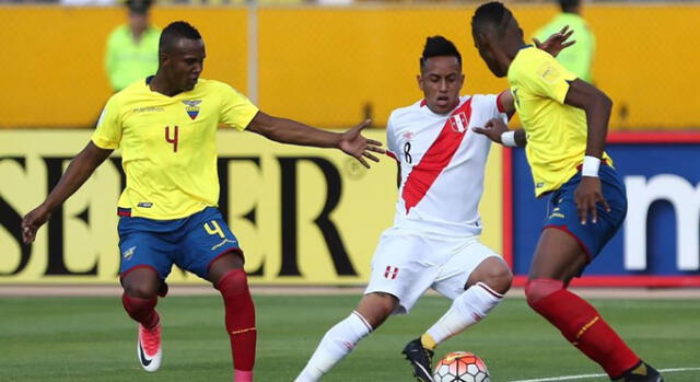 Ecuador vs. Perú se podrá ver desde las 4.00 p. m. (hora peruana). Foto: EFE