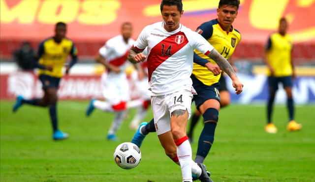 Peruanos y ecuatorianos se enfrentarán en el estadio Olímpico Pedro Ludovico Teixeira desde las 4.00 p. m. (hora peruana) Foto: FPF
