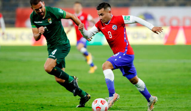 Chile y Bolivia se ven las caras por las Eliminatorias Qatar 2022 desde el Estadio San Carlos de Apoquindo. Foto: AFP