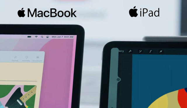 Ahora se podrá compartir fácilmente el cursor de un mouse y las entradas de un teclado entre una Mac, MacBook o iPad, como si se trataran de dos pantallas adicionales. Foto: Apple