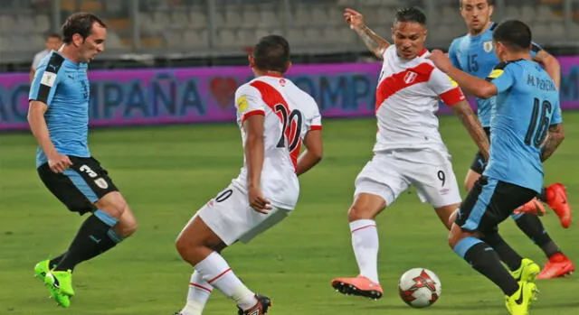 Perú vs. Uruguay se enfrentarán el 2 de septiembre en el Estadio Nacional de Lima. Foto: EFE