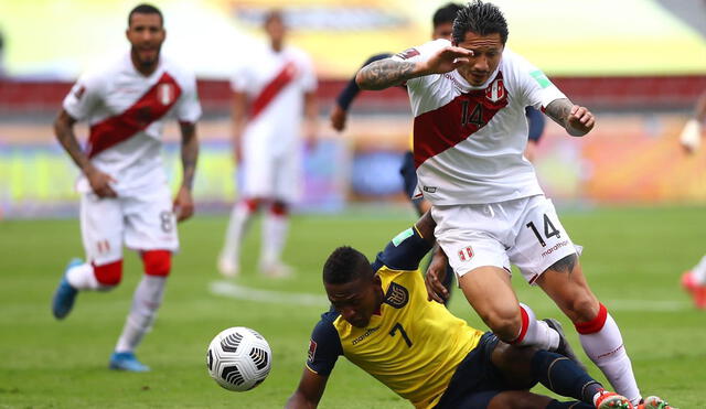 Gianluca Lapadula jugó su cuarto partido con la selección peruana. Foto: FPF