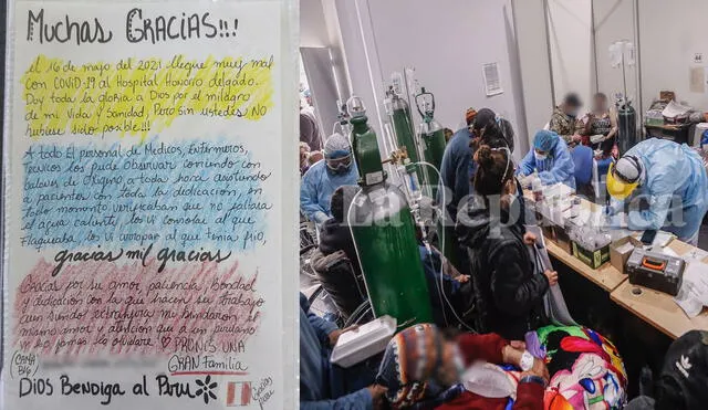 Paciente ingresó al hospital con problemas de oxigenación. Foto: Geresa/Oswald Charca-La República