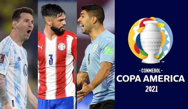 El Grupo A de la Copa América 2021 tiene como favoritos a Uruguay y Argentina. Foto: composición/AFP/Facebook