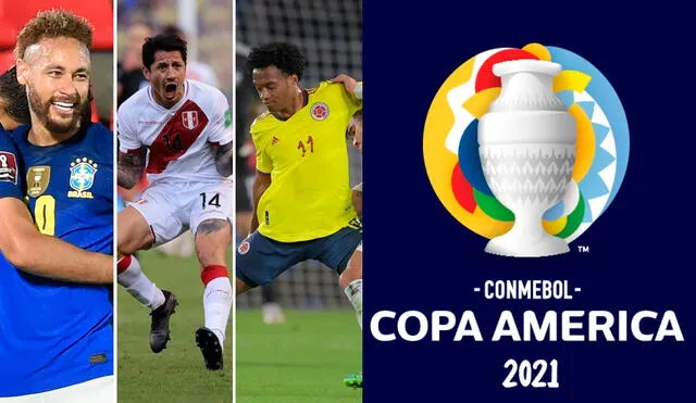 Brasil y Colombia llegan como favoritos del grupo B, pero seleccionados como Perú podrían dar la sorpresa. Foto: composición/AFP/Facebook