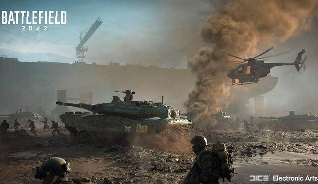 Battlefield 2042 se estrenará en PS4, PS5, Xbox One, Xbox Series S|X y PC el 22 de octubre de 2021. Foto: Electronic Arts
