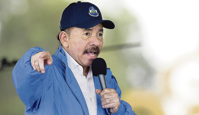Persecutor. Dictador nicaragüense endurece presiones. Foto: AFP