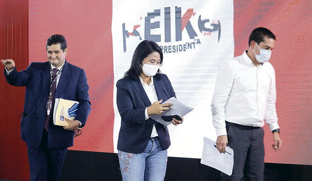 Fujimori. Tras la parte del final del conteo de votos de la ONPE, cifra sus esperanzas en ganar las actas impugnadas.