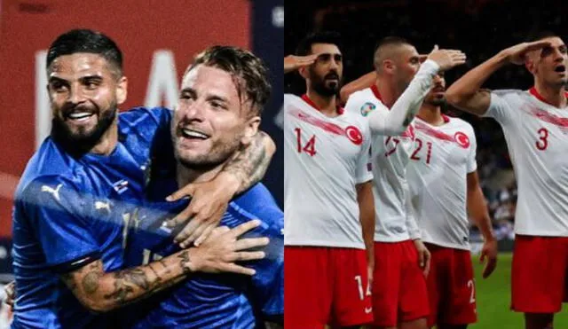 Turquía vs. Italia: mira EN VIVO el partido por la primera fecha de la Eurocopa 2021. Foto: EFE