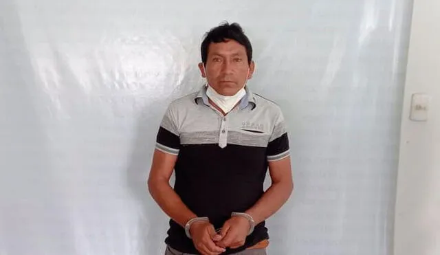 Elmer Pérez Bautista fue detenido en la provincia de Chepén, en la región La Libertad. Foto: PNP